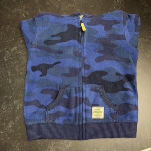 Carter’s zipper jacket NWT Blue 24m
